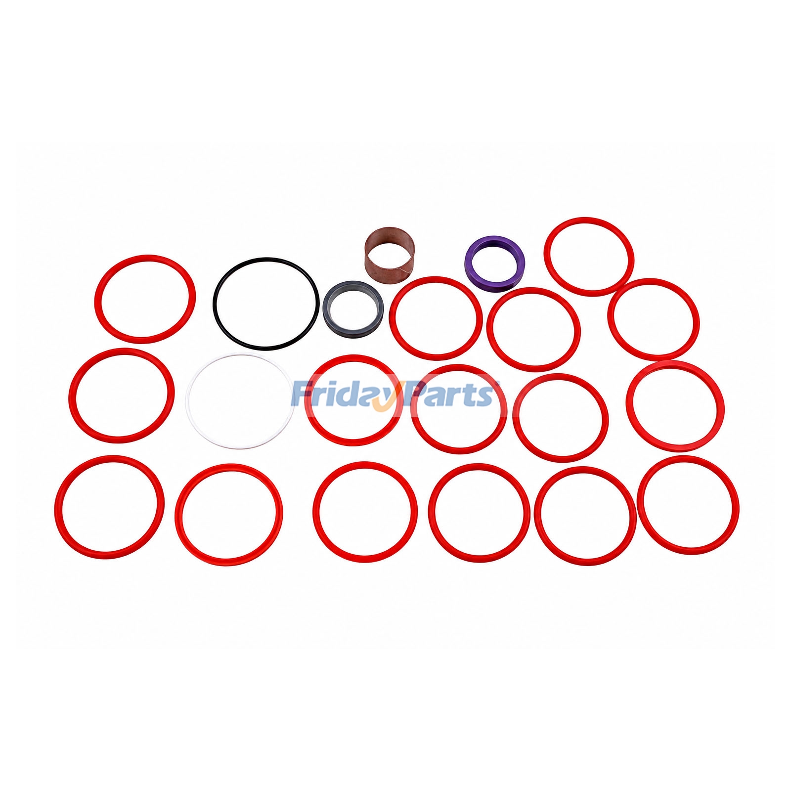 Hydraulic Cylinder Seal Kit compatible with Loader