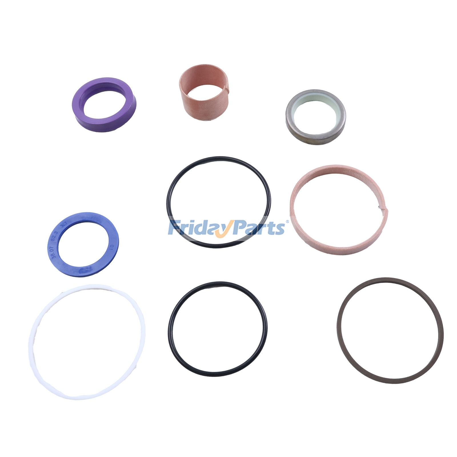 CASE用,他ブランド用用CASEローダー1529 1530 1838 1840 1845用油圧シリンダーシールキット1543313C1