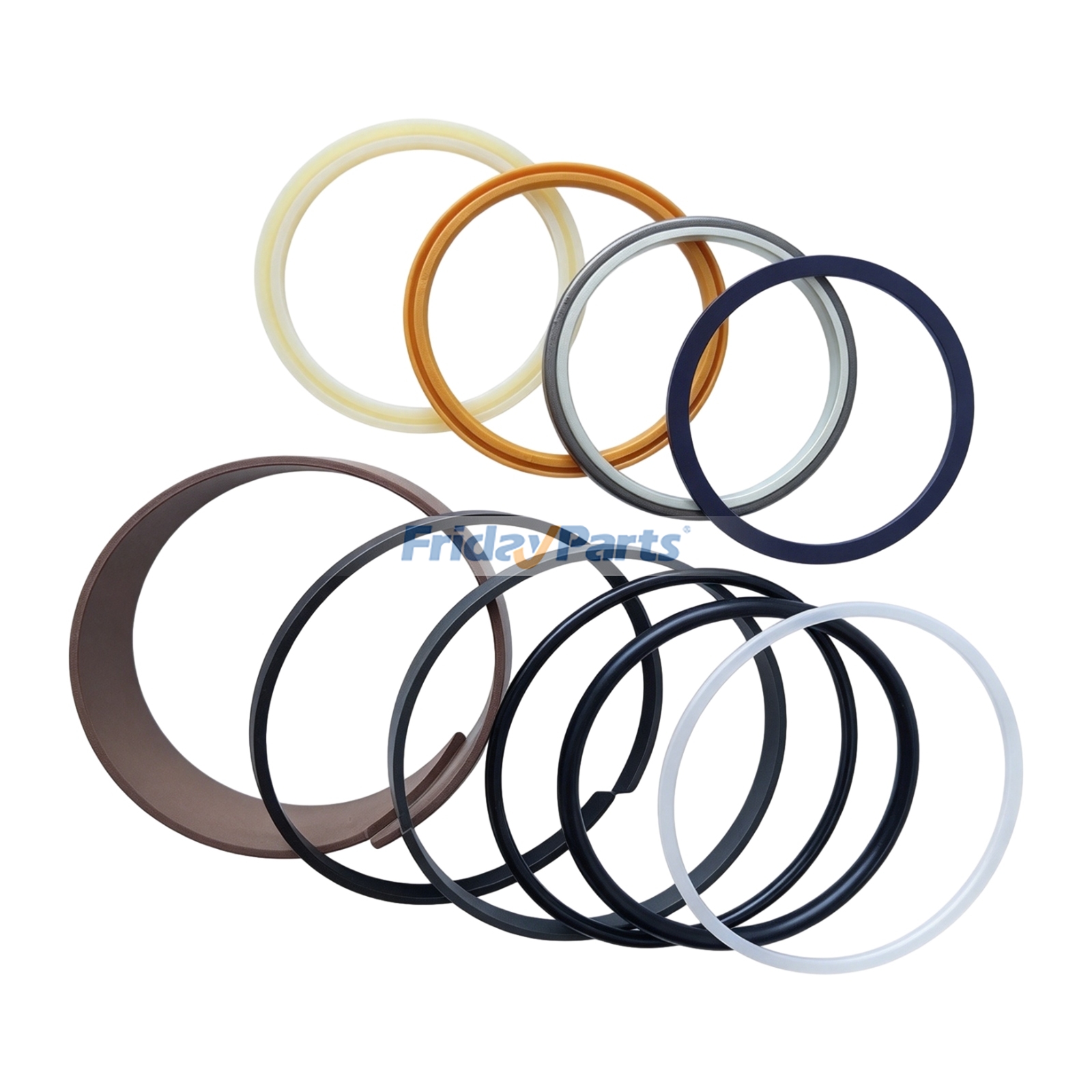 Hydraulic Cylinder Seal Kit 248-1165 for Caterpillar CAT Excavator 320 322 322B 325B 325BL M320 M325B 330C 365B
