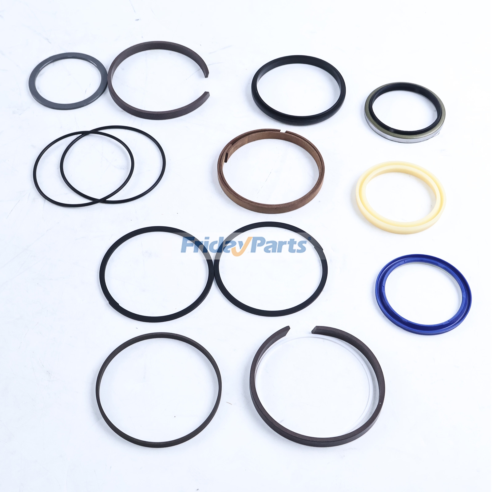 Hydraulic Cylinder Seal Kit compatible with Excavator