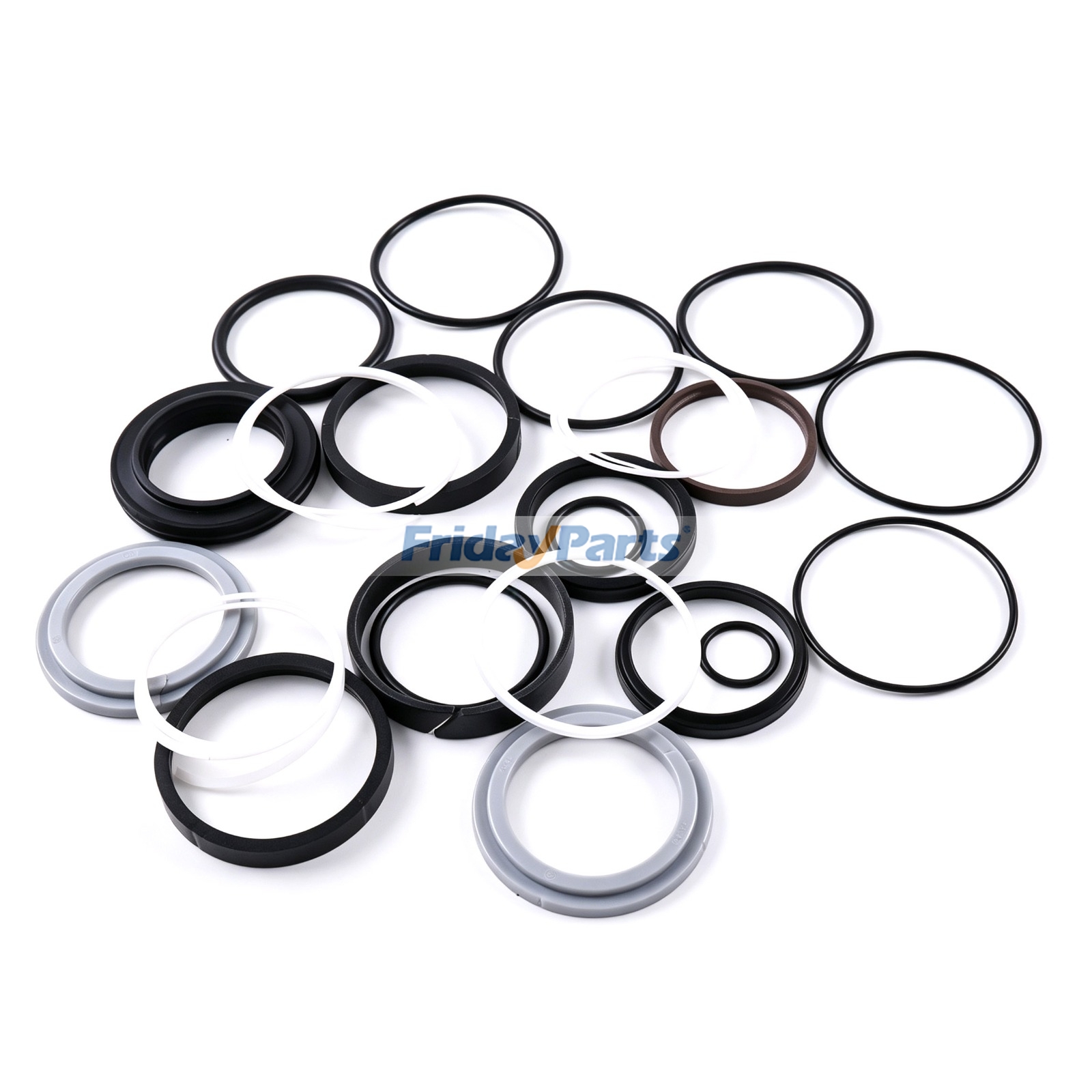 Kit de Vedação do Cilindro Hidráulico 639993GT para Manipulador Telescópico Genie AGRI-625 GTH-2506 GTH-3007 GTH-5519 GTH-6622 TH-1955. Qualidade Premium com 3 Anos de Garantia.