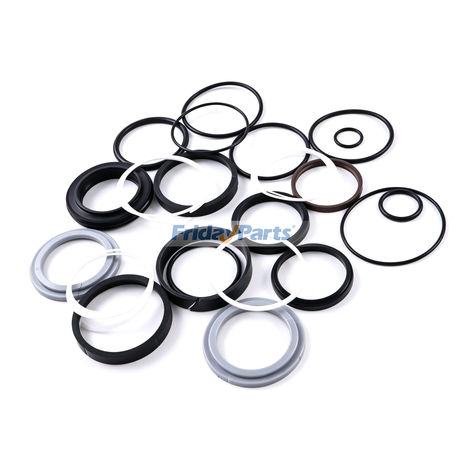 Kit de Vedação do Cilindro Hidráulico 639993GT para Manipulador Telescópico Genie AGRI-625 GTH-2506 GTH-3007 GTH-5519 GTH-6622 TH-1955. Qualidade Premium com 3 Anos de Garantia. FridayParts