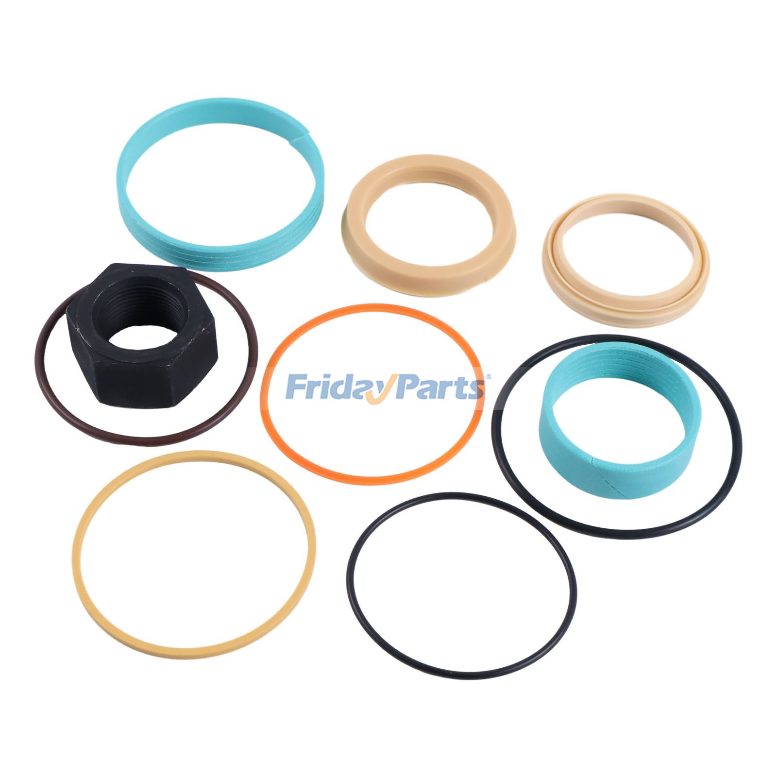 Hydraulic Cylinder Seal Kit 7161903 6818161 for Bobcat Excavator 337 341 435 Loader 337 341 435 A770 S740 S750 S770 T740 T750 T770