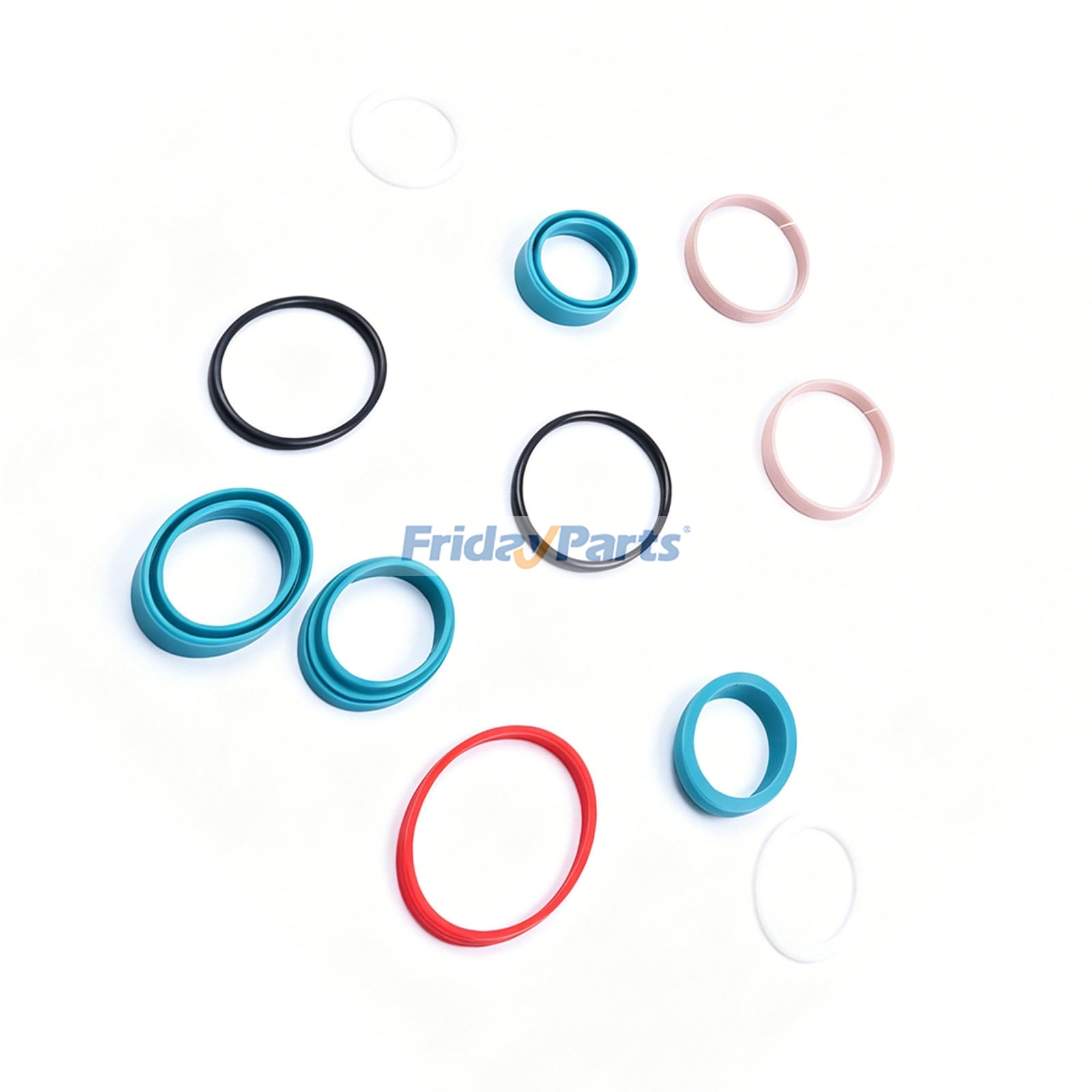 Hydraulic Cylinder Seal Kit compatible with Loader,Tractor