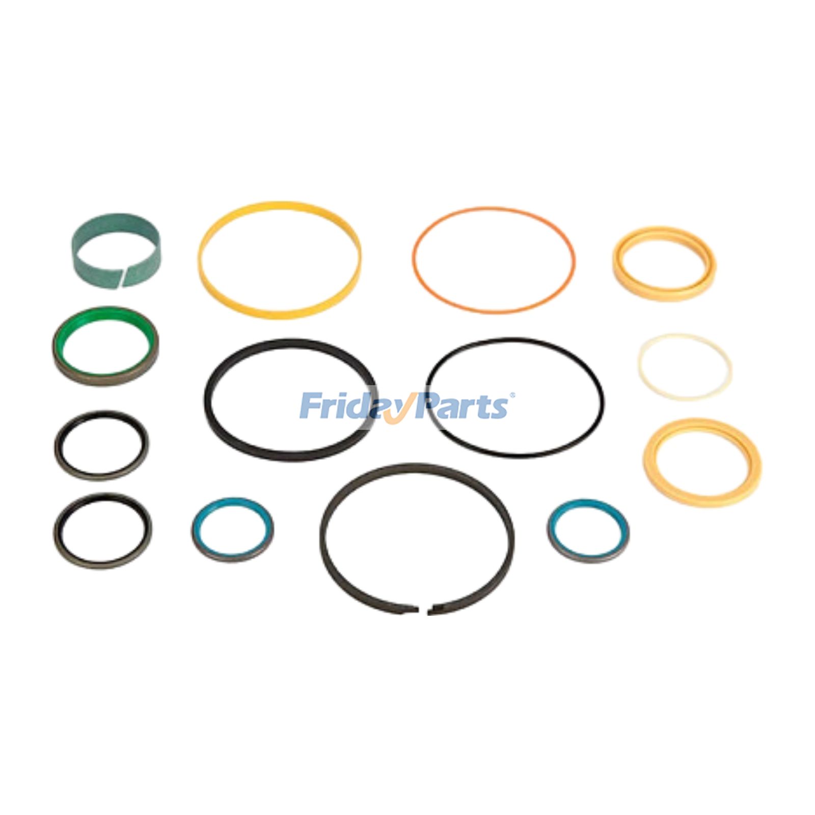 Hydraulic Cylinder Seal Kit 87312900 for New Holland Loader 555E 575E 655E 675E LB75