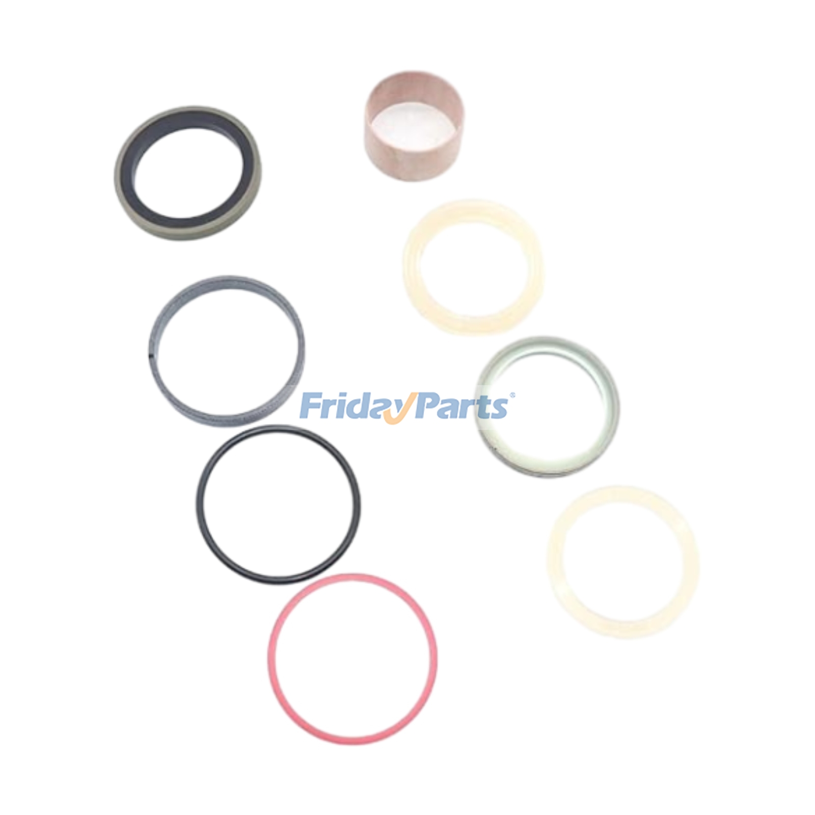 Hydraulic Cylinder Seal Kit 87428866 for CASE Backhoe Loader 580SR 590SR 695SR