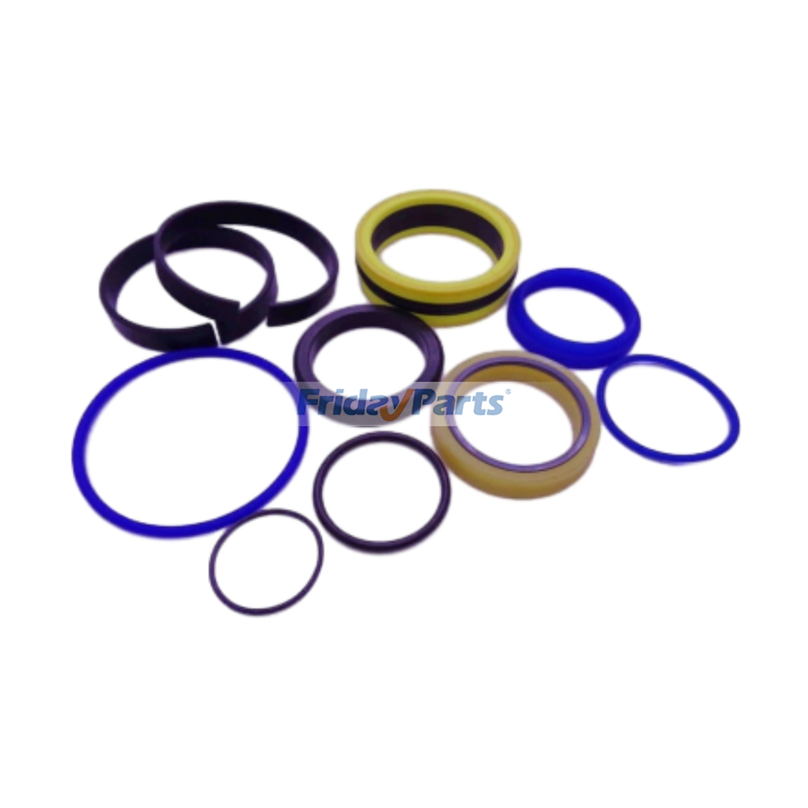 Kit de juntas para cilindro hidráulico 991/00026 para retroexcavadora JCB 1400B 1550B 1600B 1700B 3CX Sitemaster-4