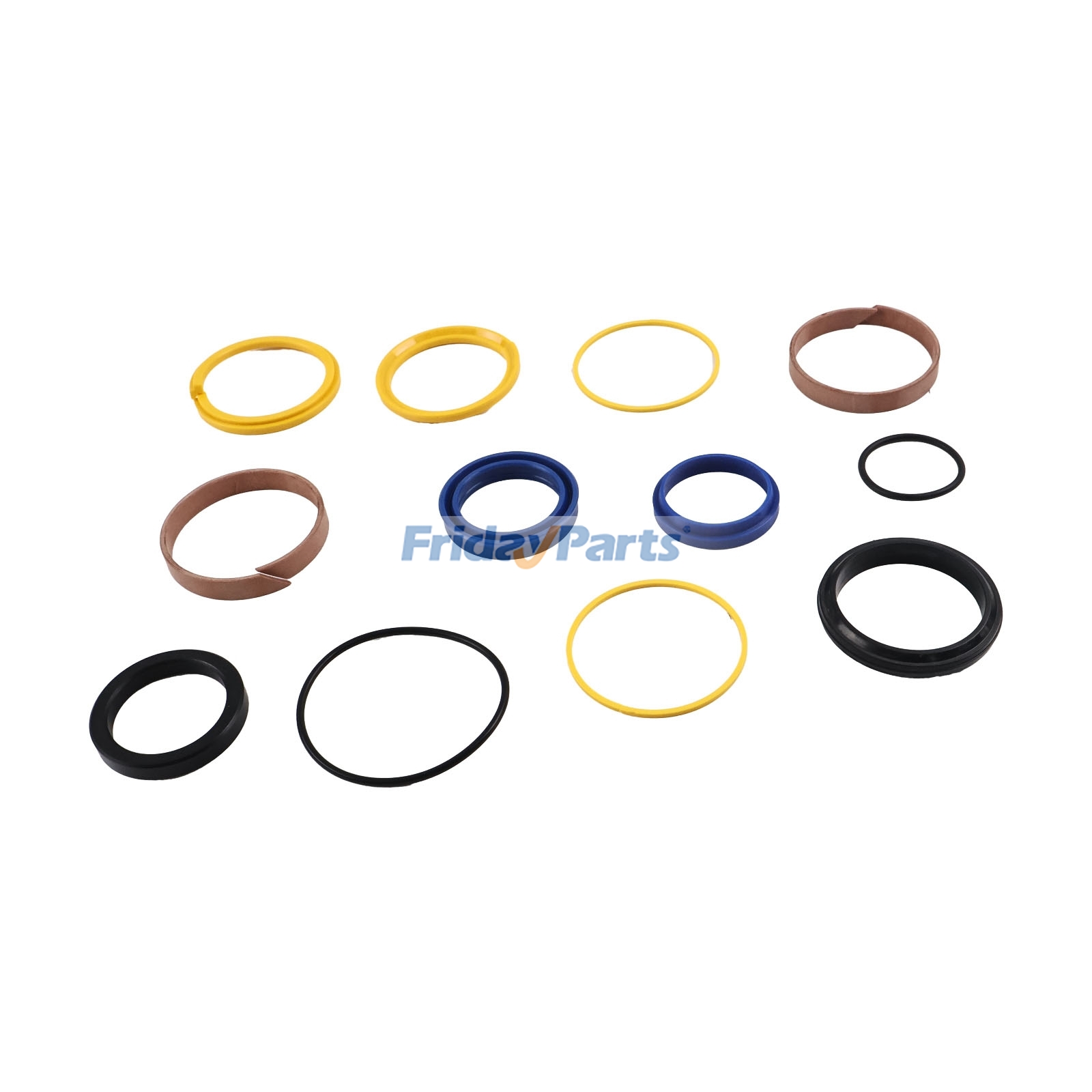 Hydraulic Cylinder Seal Kit compatible with Loader,Off-Road Truck