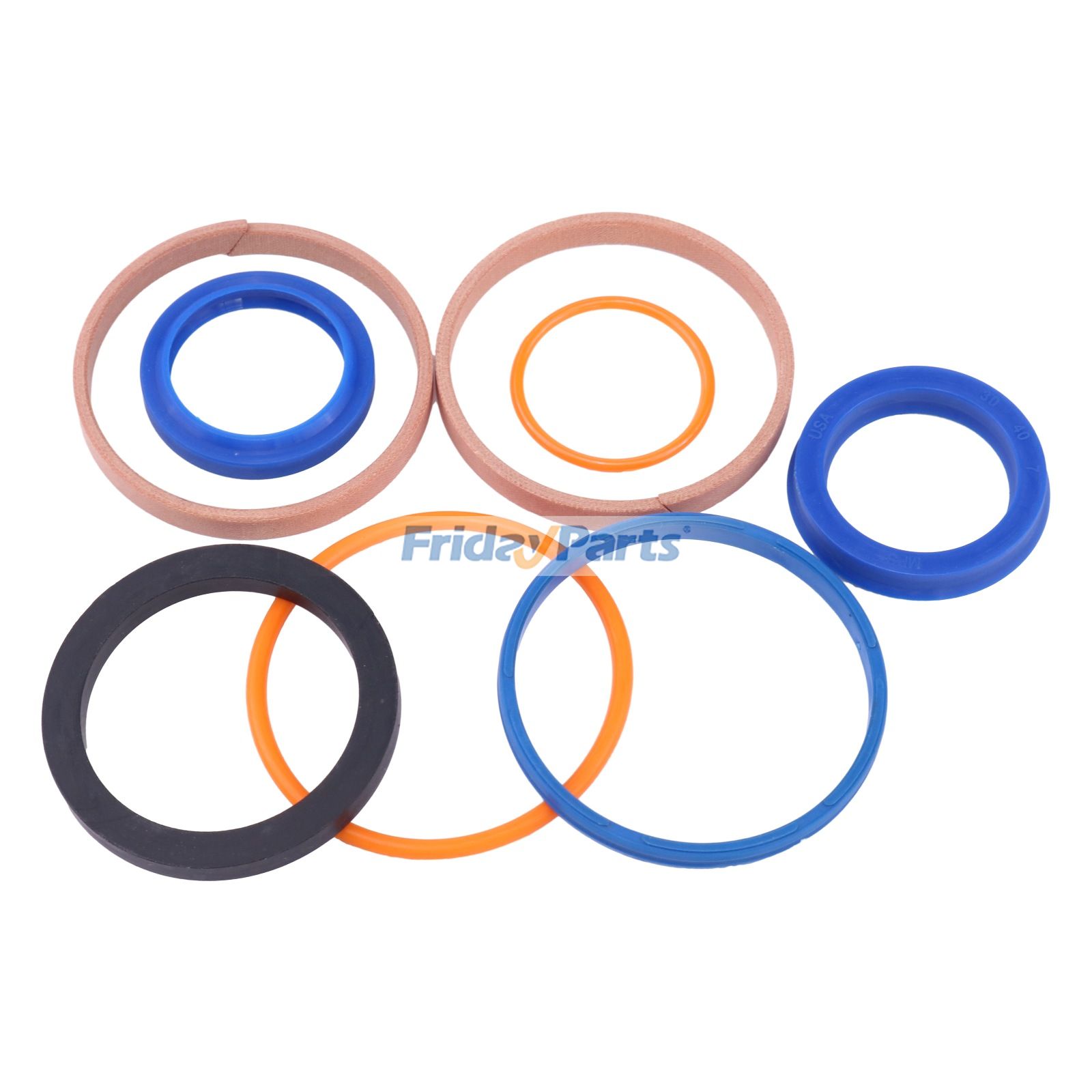 Hydraulikzylinder-Dichtungssatz 991/00098 für JCB 1CX 2CX 2CXS 210S 215S 2CXS 411 520-50 520-40 SD40 SD80 PD80