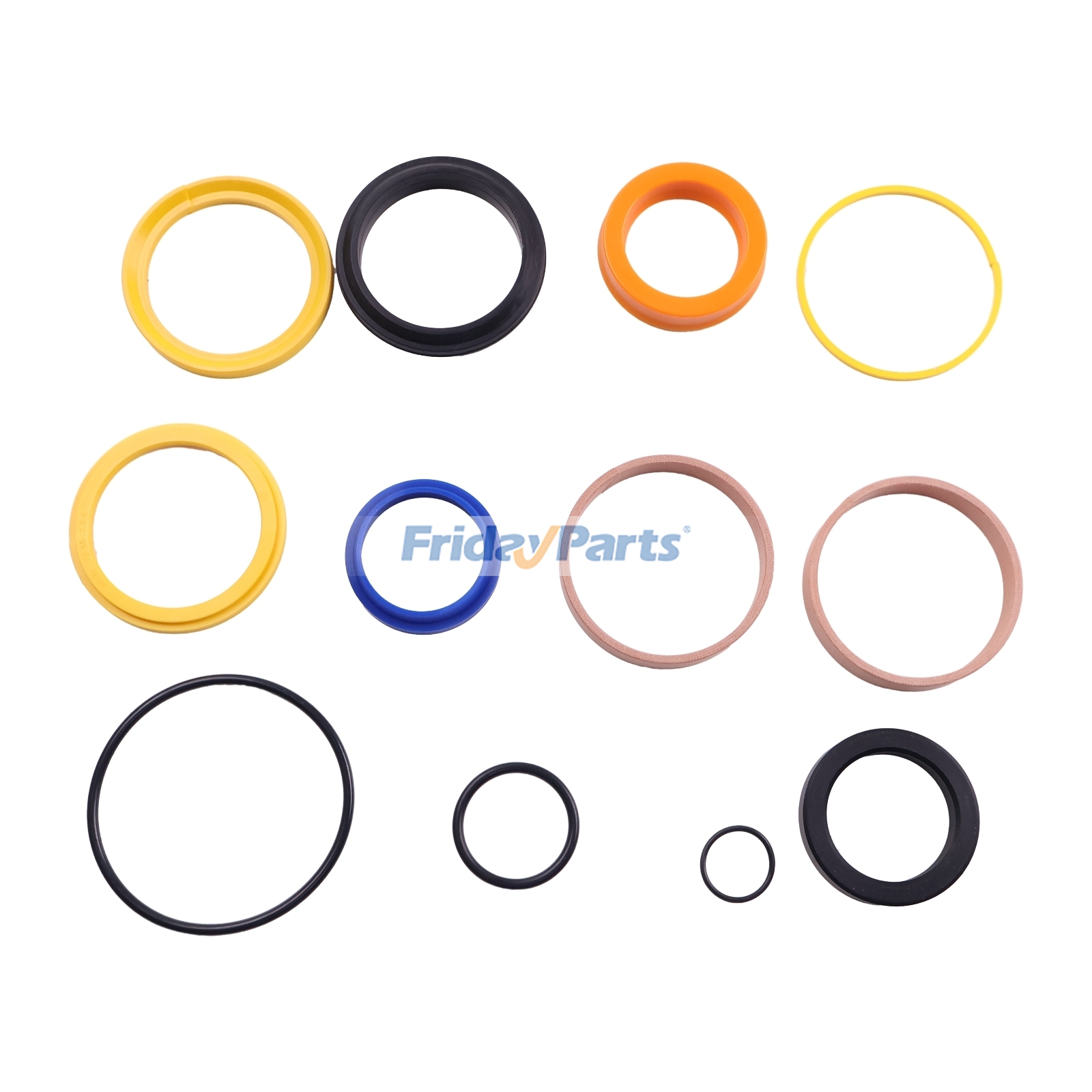 Hydraulic Cylinder Seal Kit 991/00122 for JCB 214 1550 1700B 3CX 3D 4CN 4C 410 412 415 420 425 430