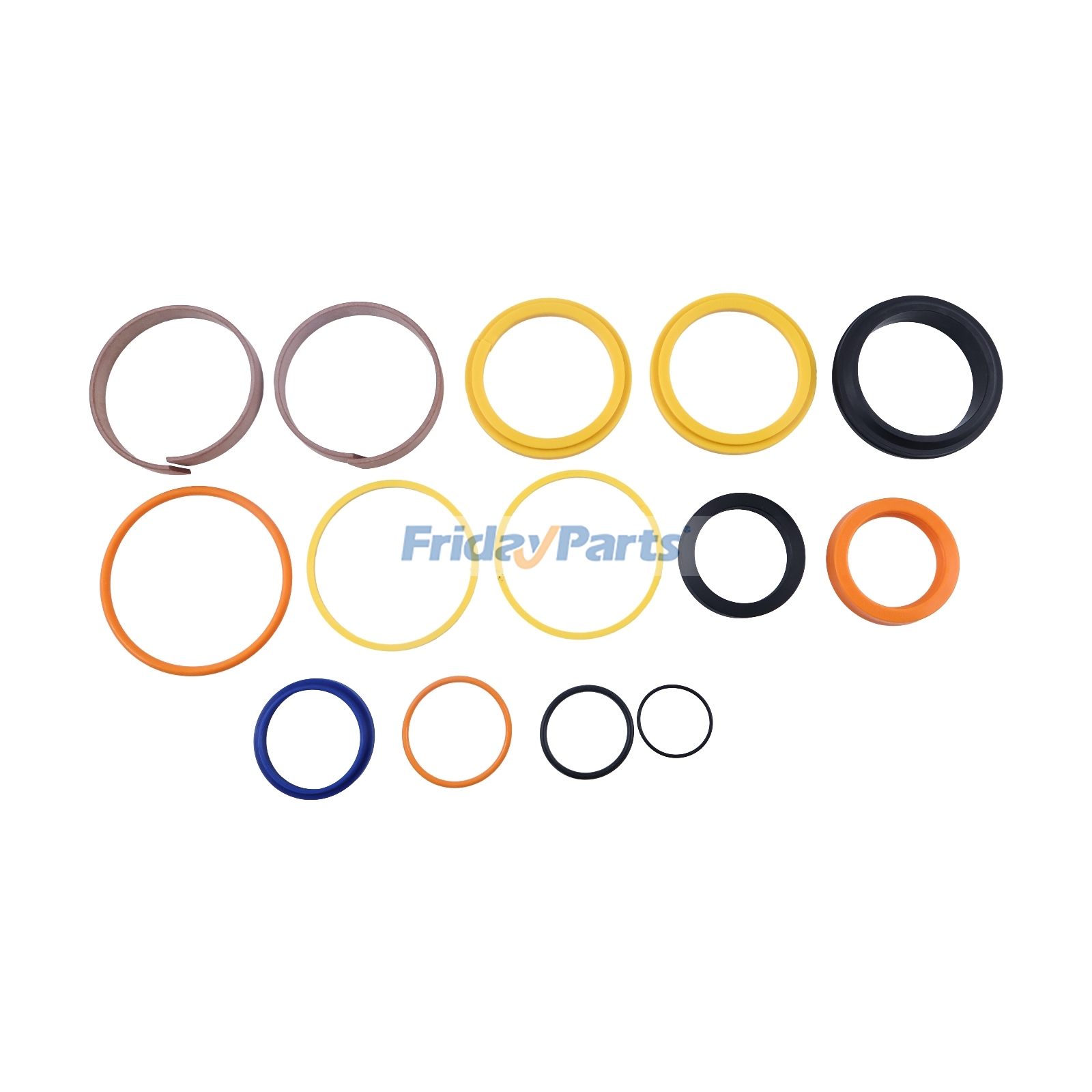 Kit de vedação de cilindro hidráulico 991/00127 para JCB 3D 214 215S 1400 1400B 1550 410 412 415 420 425 430 817 para Escavadora ,Carregadora 