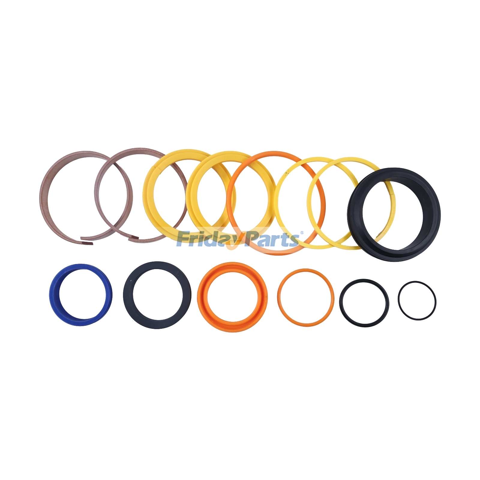 Compre Kit de vedação de cilindro hidráulico 991/00127 para JCB 3D 214 215S 1400 1400B 1550 410 412 415 420 425 430 817 na FridayParts