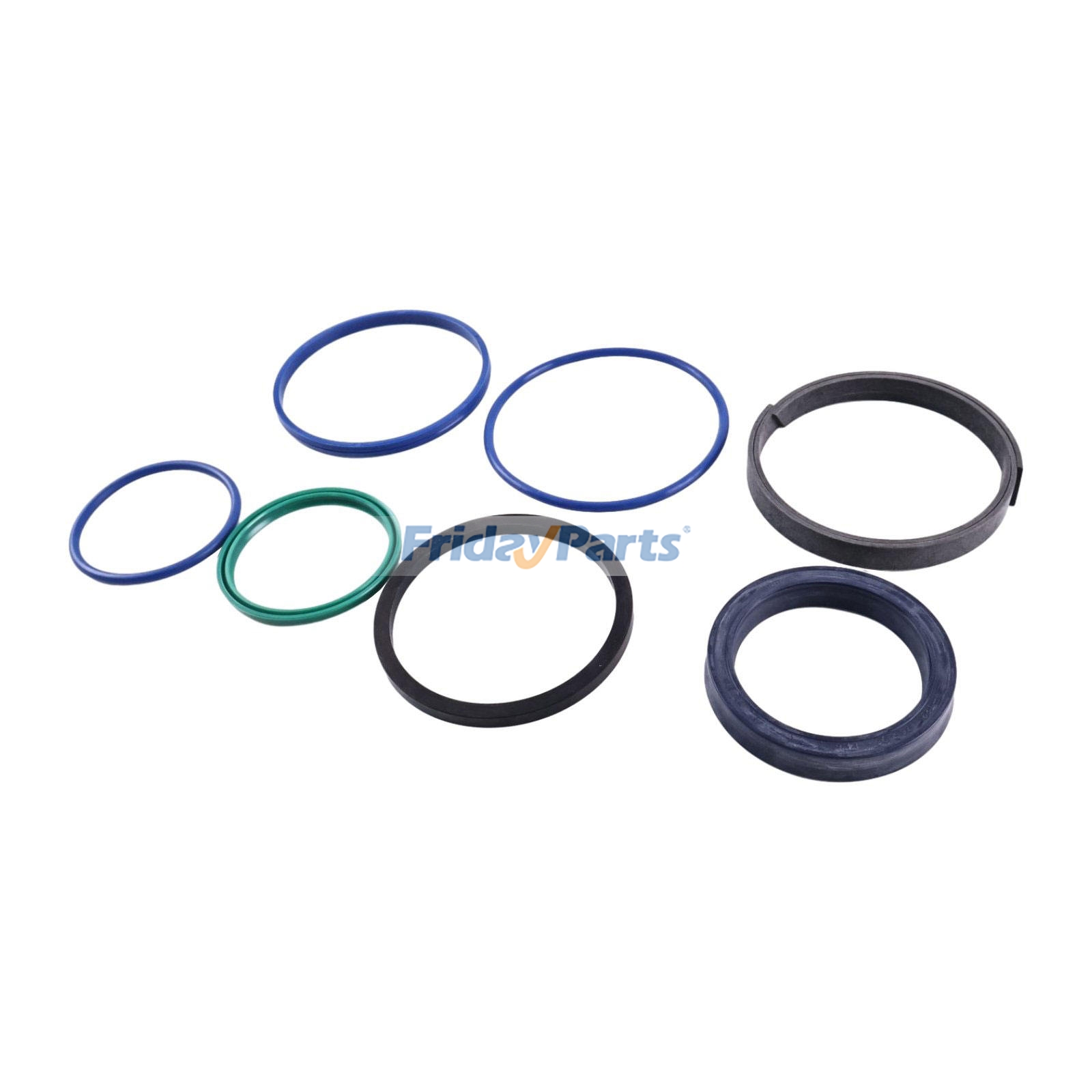 Kit de juntas para cilindro hidráulico 991/00160 para manipulador telescópico JCB 509-42 508C 506C 506-36 510-56 para Manipulador telescópico