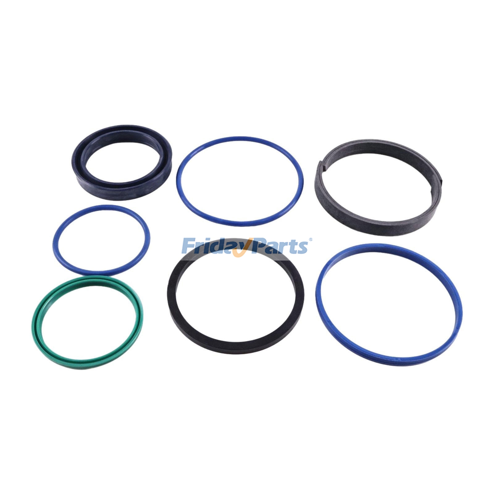 Kit de juntas para cilindro hidráulico 991/00160 para manipulador telescópico JCB 509-42 508C 506C 506-36 510-56 de FridayParts