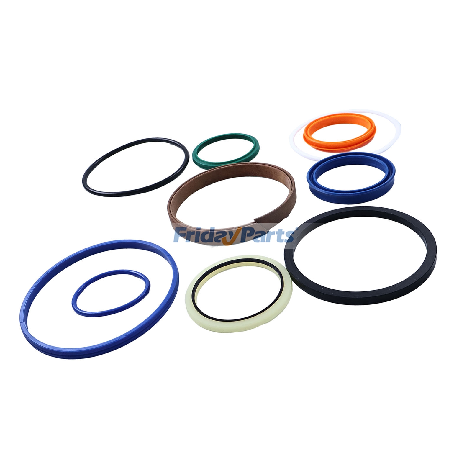 Compre Kit de vedação de cilindro hidráulico 991/20025 para retroescavadeira JCB 1400B 1550B 1600B 1700B 214 215 216 217 3C 3CX 3D na FridayParts