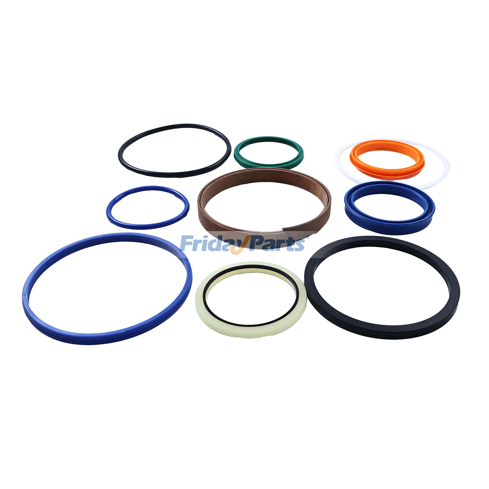 Kit de vedação de cilindro hidráulico 991/20025 para retroescavadeira JCB 1400B 1550B 1600B 1700B 214 215 216 217 3C 3CX 3D para Carregadora 