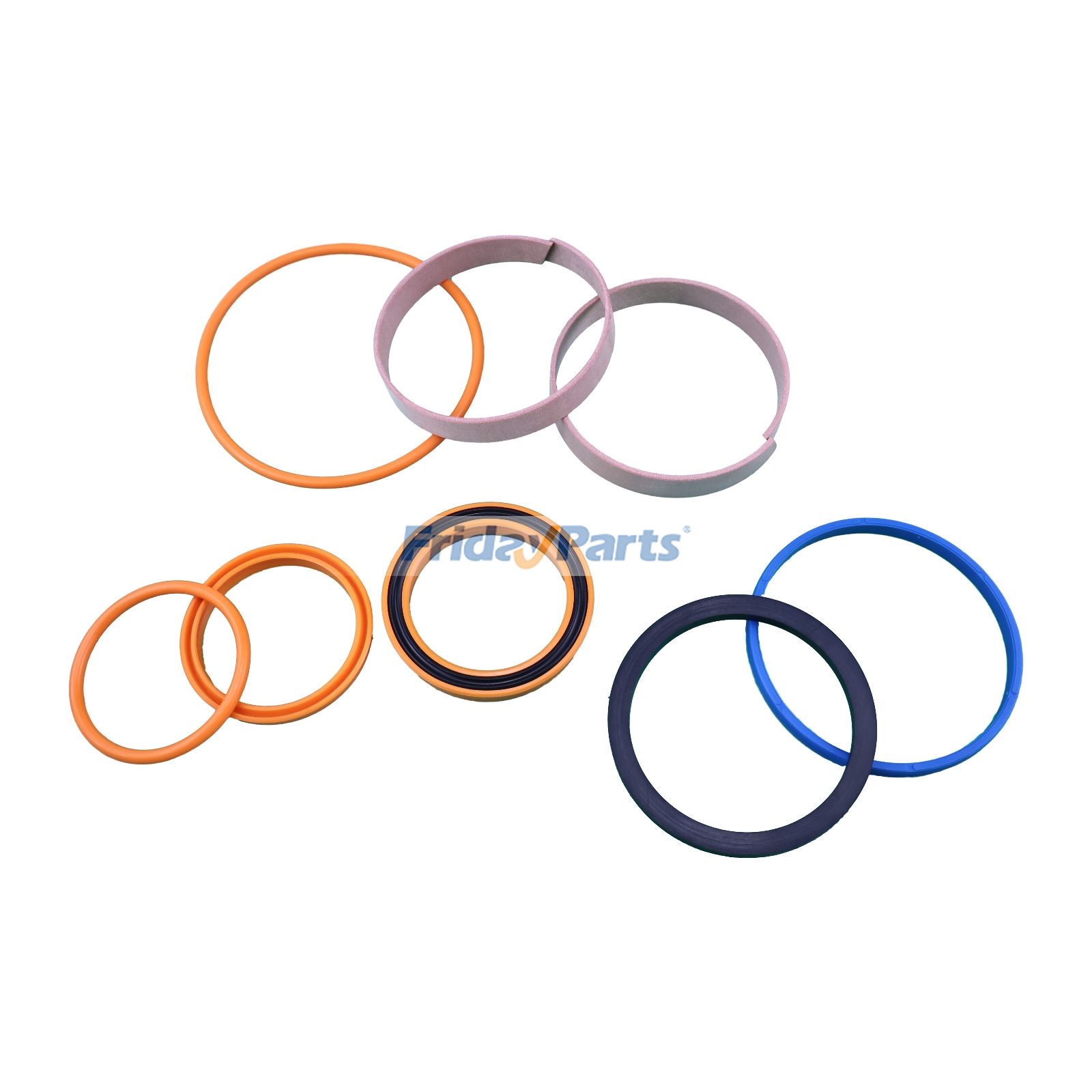 Hydraulikzylinder-Dichtungssatz 991/20039 für JCB Baggerlader 3C 3CX 3D 3DX 4C 4CX 1400b 1550B 1600B 1700B 214 215 216 217