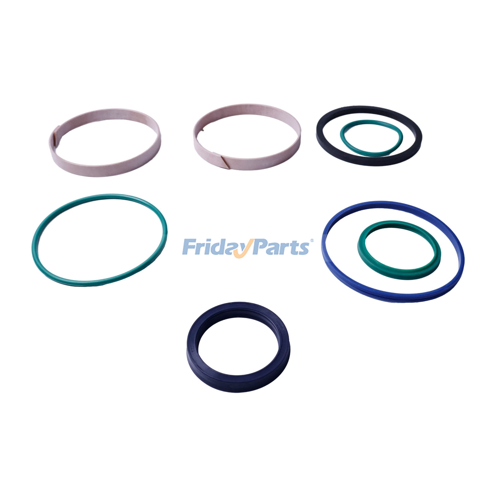 Hydraulic Cylinder Seal Kit 991/00119 for JCB Telehandler 505-22 506-36 525-58 527-58 530-110 530-120 537-120 540-120