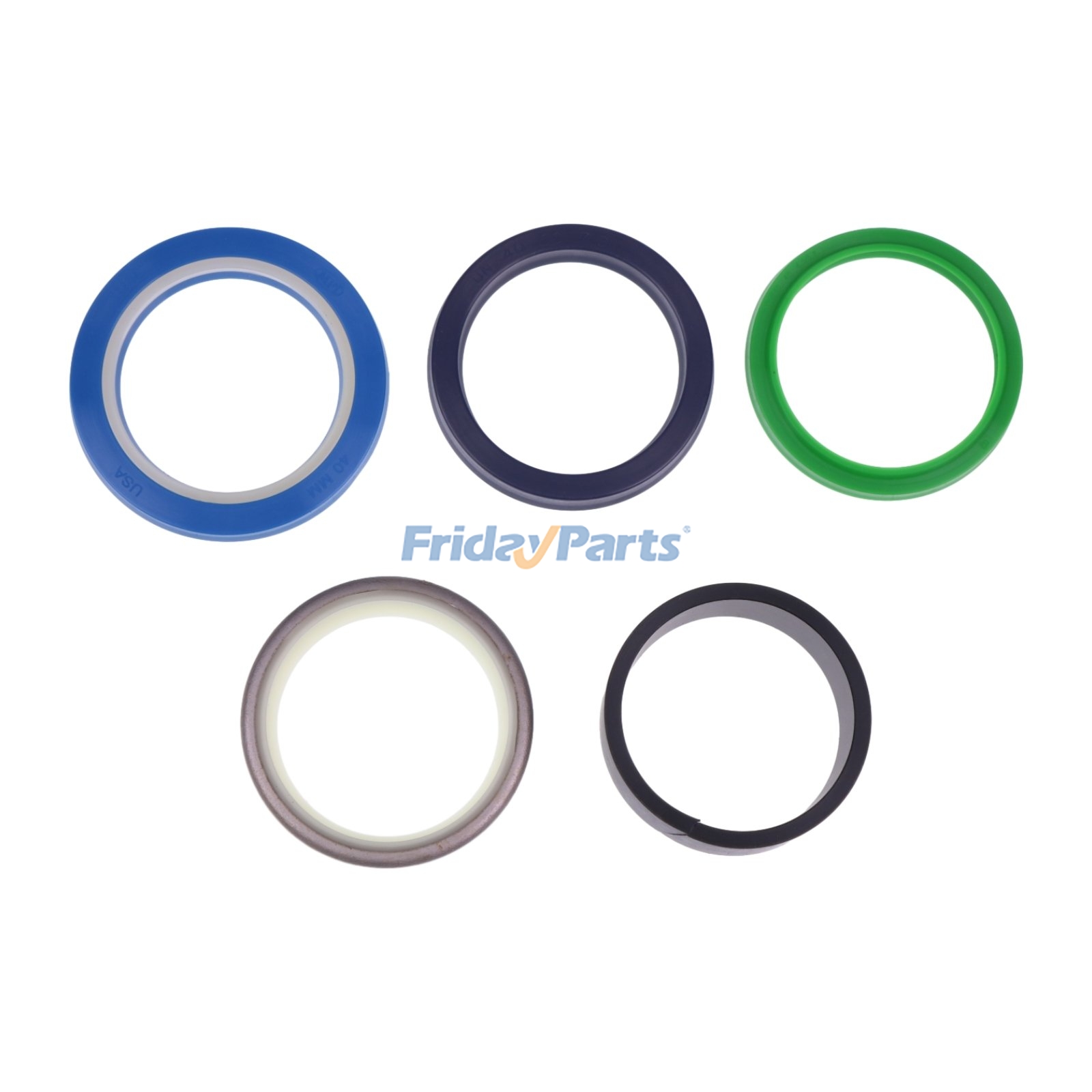 Hydraulic Cylinder Seal Kit AH149194 for John Deere Dozer 450G 550G 650G 450H 550H 650H 410E 650J 650K 850JR