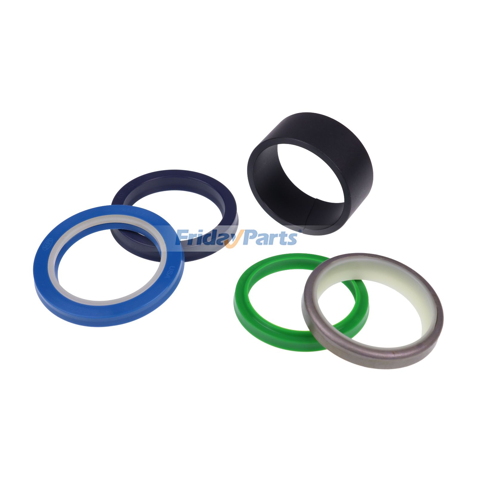 JOHN DEERE用用John Deere ドーザー 450G 550G 650G 450H 550H 650H 410E 650J 650K 850JR 用油圧シリンダー シール キット AH149194