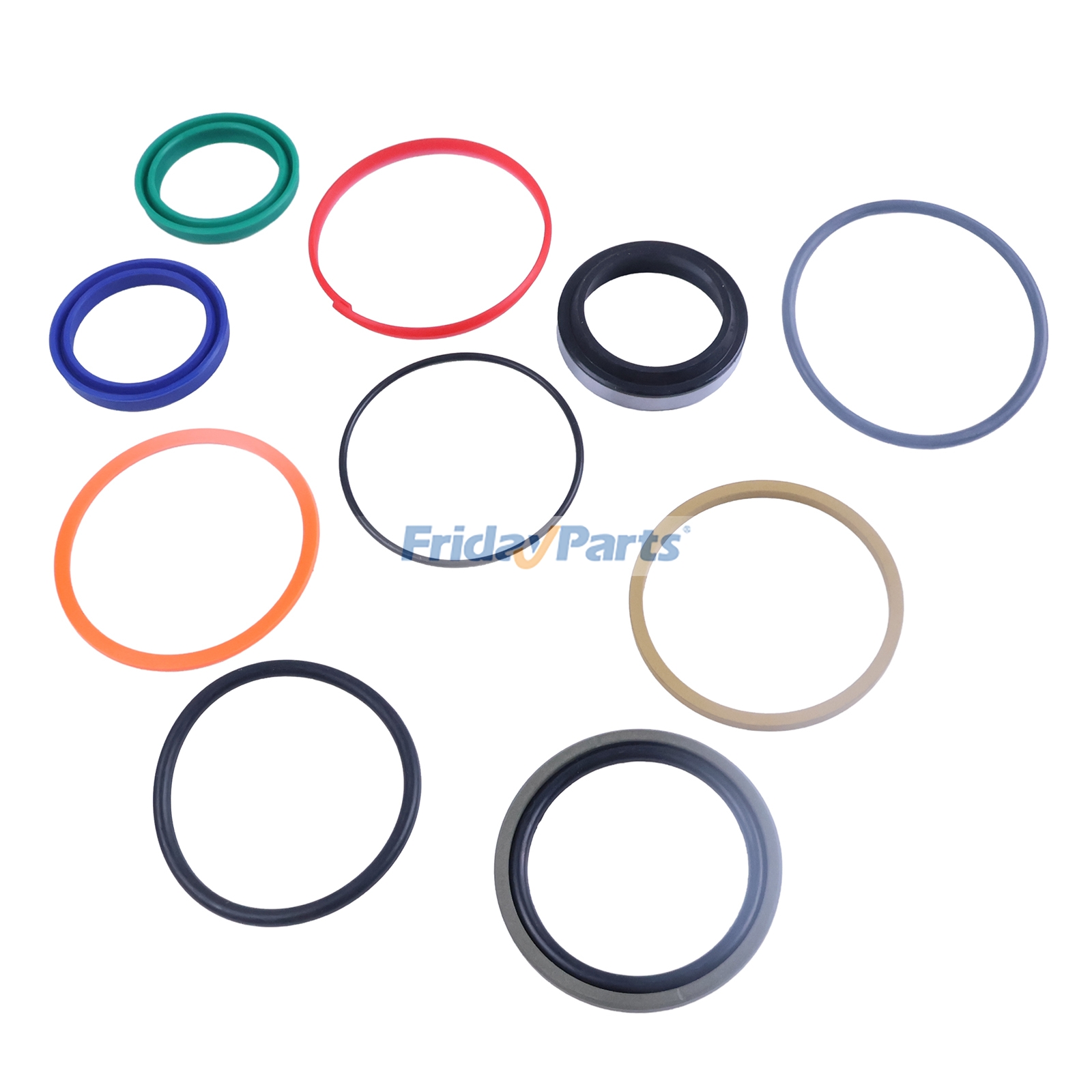 Hydraulic Cylinder Seal Kit compatible with Loader