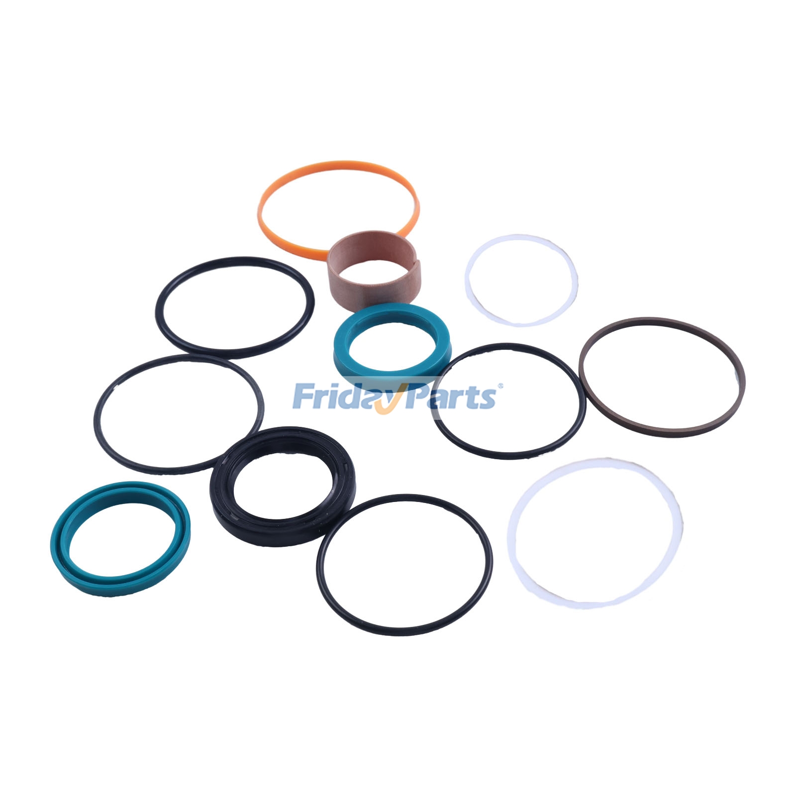 Hydraulic Cylinder Seal Kit AH212088 AHC15630 for John Deere Engine 3029 4045 Loader 260 314G 318D 319D 325 328