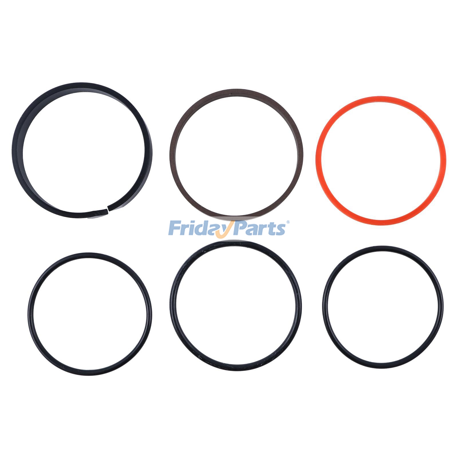 Compre Kit de vedação de cilindro hidráulico AH212089 para carregadeira John Deere 148 168 210C 310D 315CH 410E 435 624H 650G 515B 550G na FridayParts