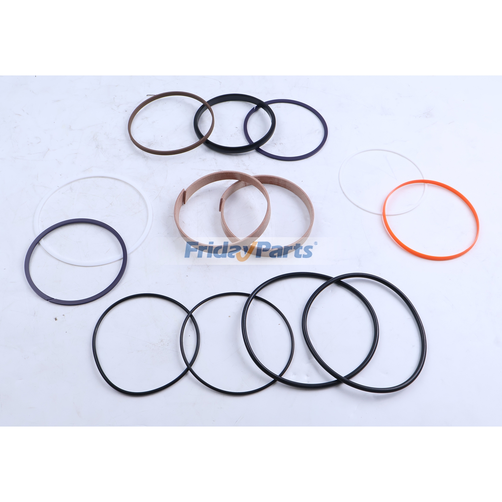 Hydraulic Cylinder Seal Kit AH212103 for John Deere Engine 4045 6068 Dozer 750K 850K 850L Loader 544K 624K