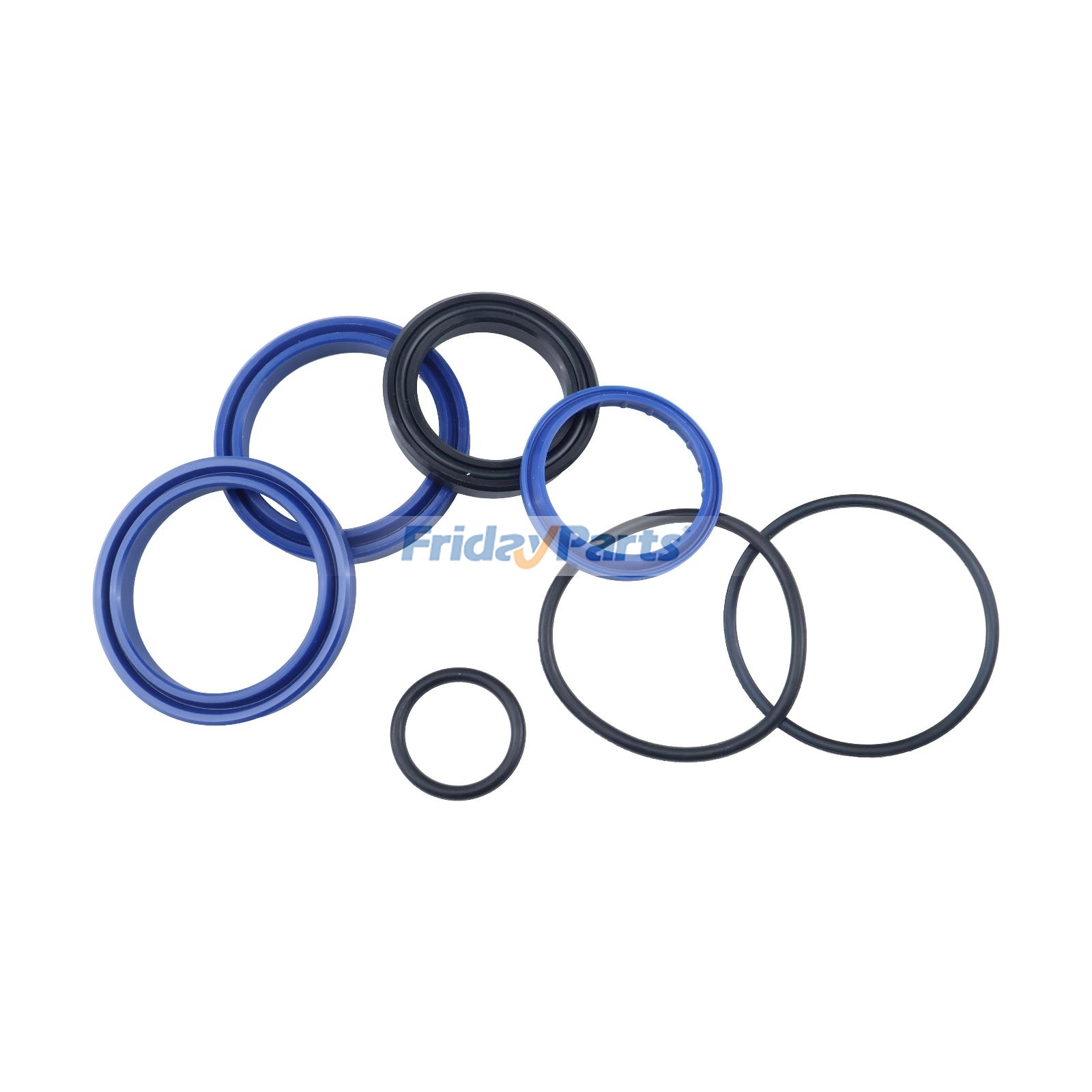 Kit de joints pour vérin hydraulique K662048 pour vérin Koyker à alésage de 2-1/2" et tige de 1-1/2".pourPour AUTRE MARQUE
