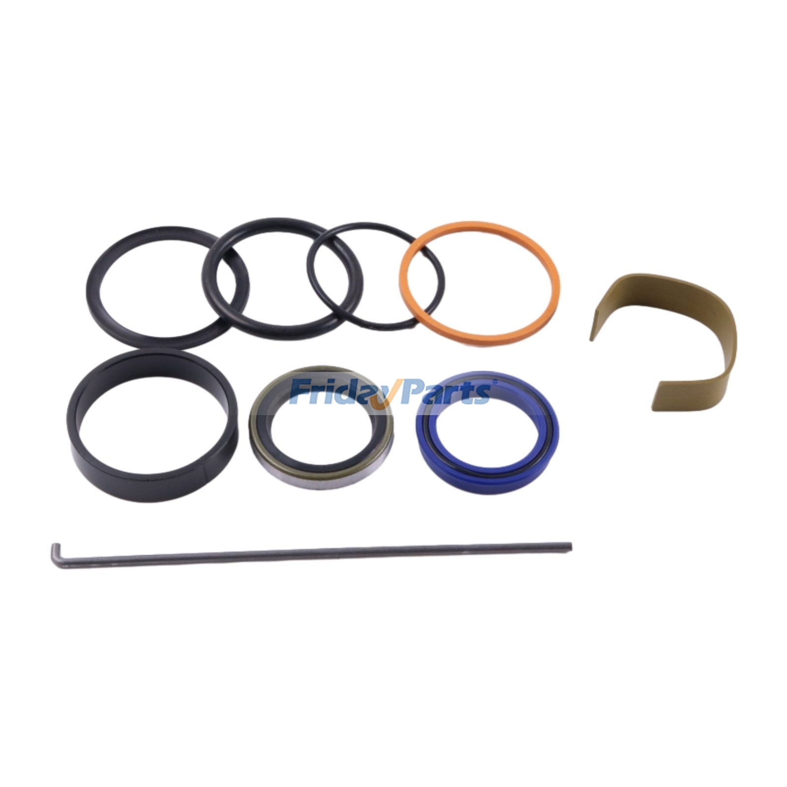 Kit de sellos de cilindro hidráulico SML41555 para tractores New Holland 910GH, 920GH, 757C, 33LA, 930GH, 620TL, 758C y 940GH, 7310 Para New Holland