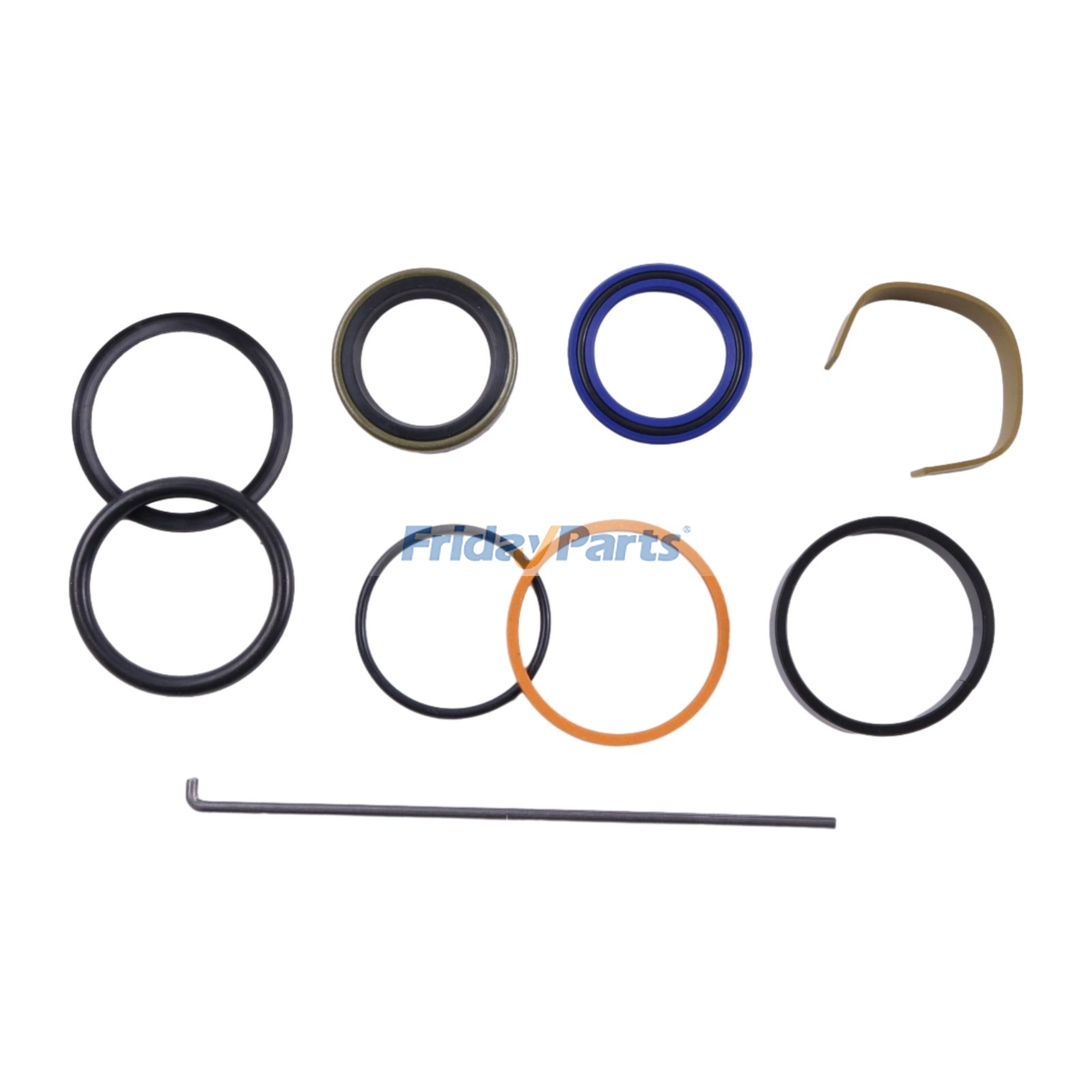 Kit de sellos de cilindro hidráulico SML41555 para tractores New Holland 910GH, 920GH, 757C, 33LA, 930GH, 620TL, 758C y 940GH, 7310