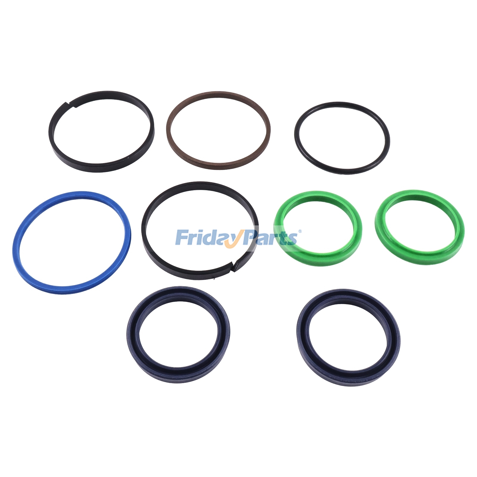 Hydraulic Cylinder Seal Kit T464640 for John Deere Engine 4045 Loader 210G 310L 310SJ 315P 410TK 325K 325SL 320P 310SJTC 310J 310K 310P 410J