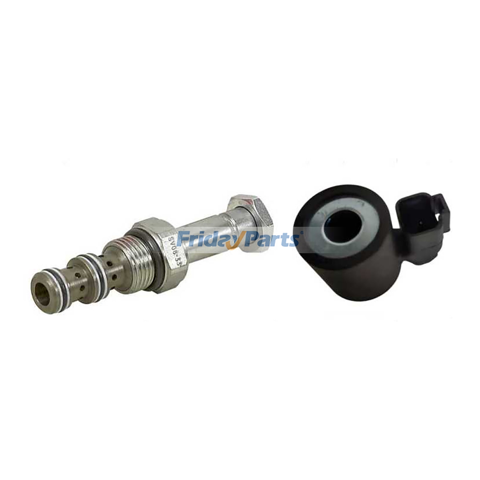 Válvula solenoide direccional hidráulica de repuesto para Hydraforce SV08-33-0-N-24DR