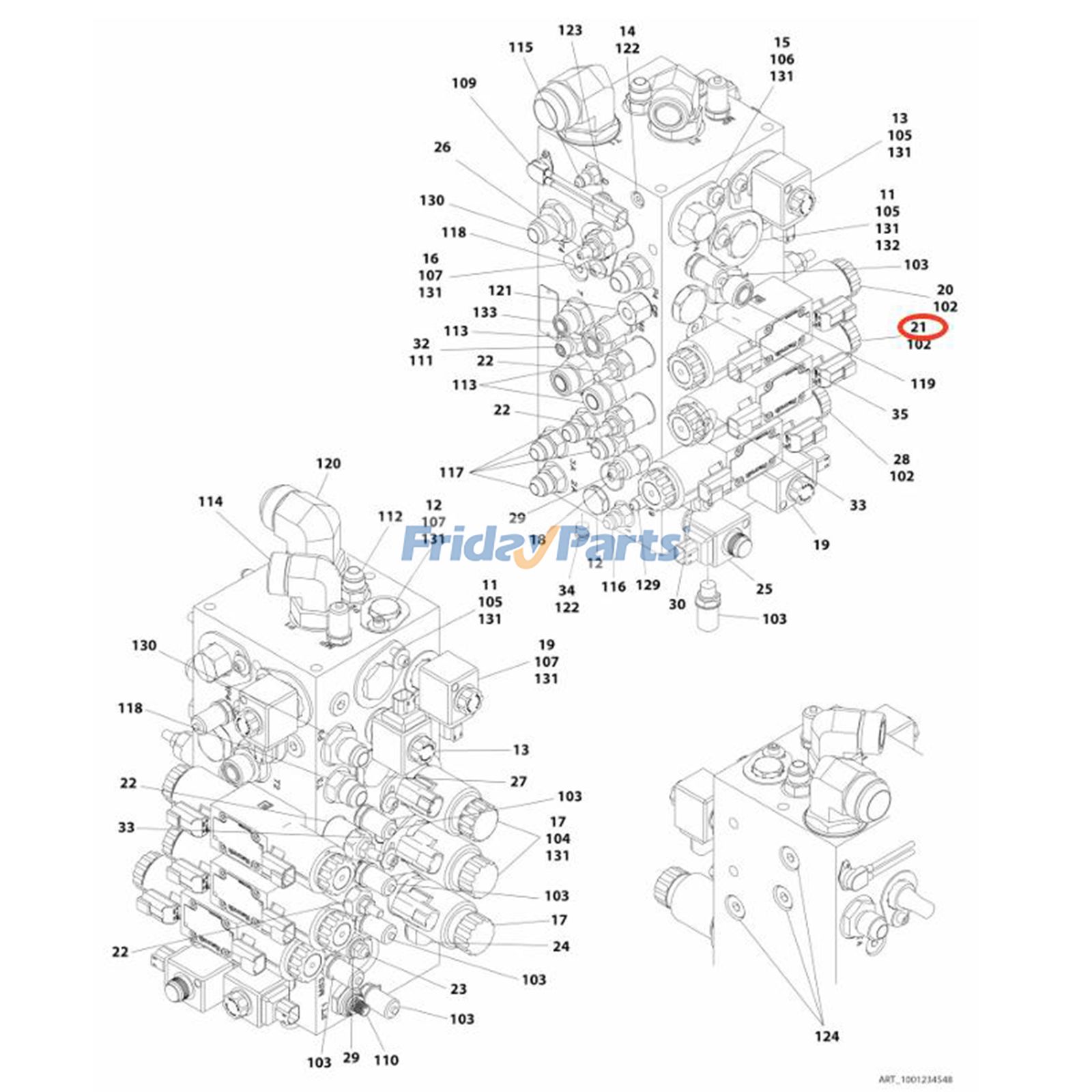 Hydraulic Directional Spool Valve for Aerial Work Platforms