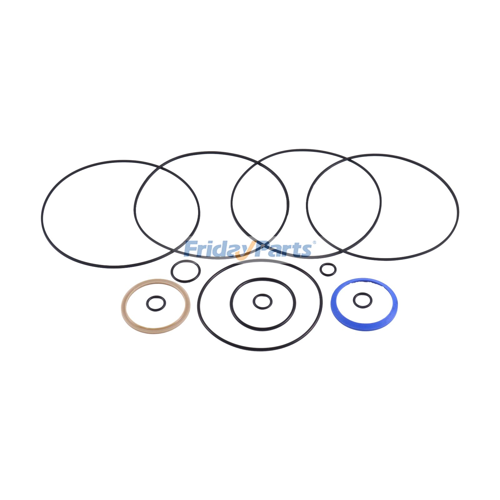Hydraulic Drive Motor Seal Kit 6685070 for Bobcat Loader 751 753 763 773 S130 S150 S160 S175 S185 S205 S510