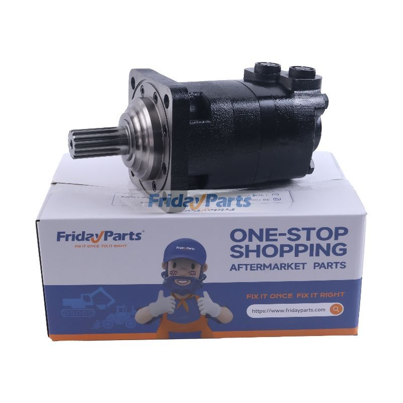 Aftermarket Danfoss Char-Lynn 167-0005-001 Hydraulic Drive Travel Motor for 4KC Series Disc Geroler