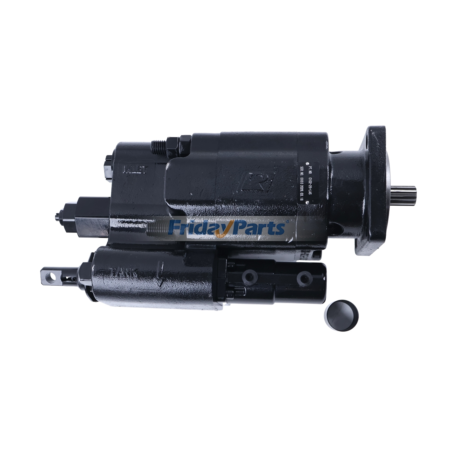 Bomba de descarga hidráulica de repuesto para Parker WAP102-25LAS C102-25-LAS de FridayParts