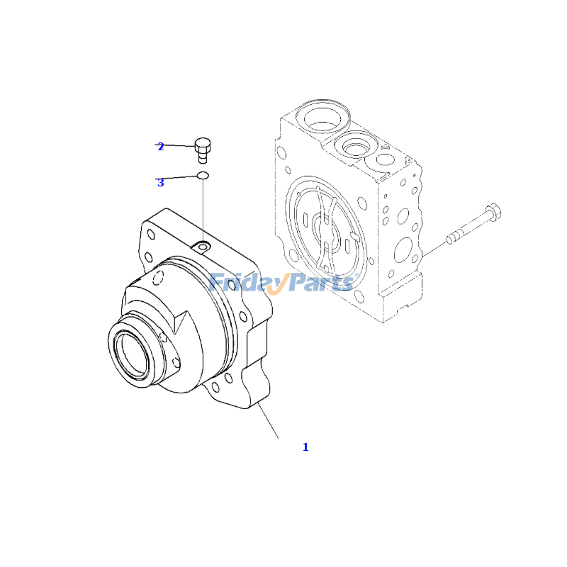 Hydraulic Fan Motor for Off-Road Truck