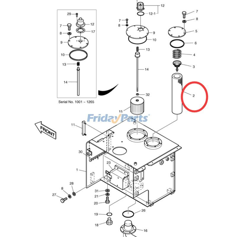 Hydraulic Filter Daewoo in Stock in China,USA,China Stock