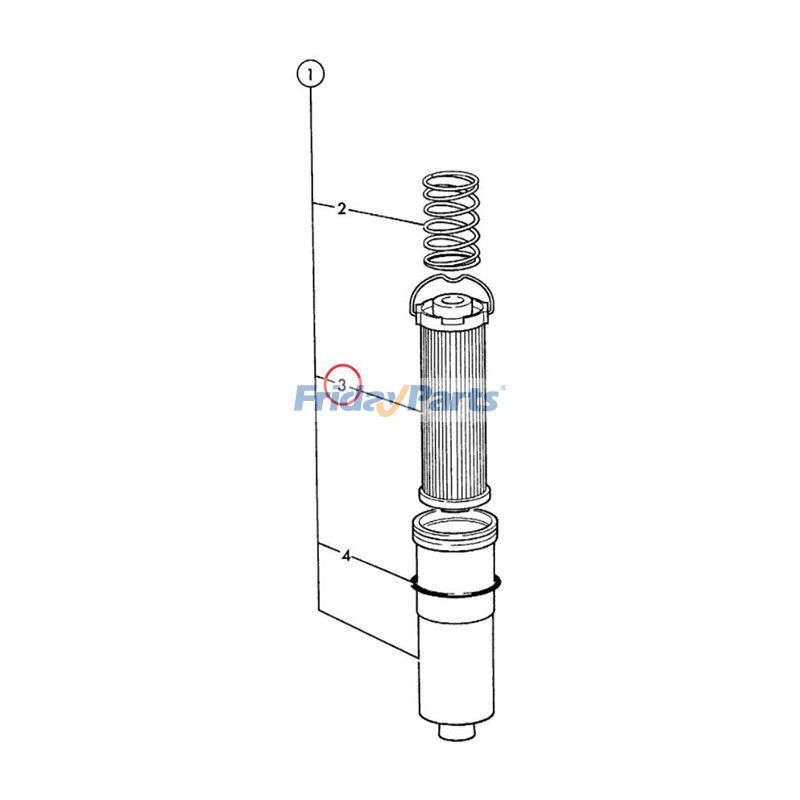 Hydraulic Filter 32/925346 for JCB Excavator 8025ZTS 8027Z