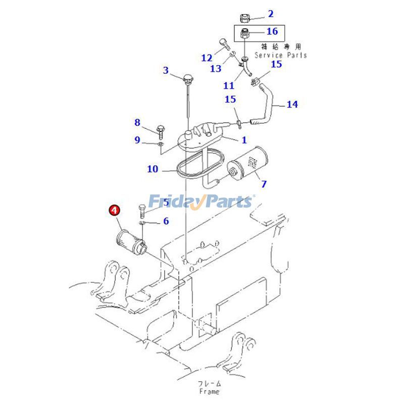 Teile für Gabelstapler