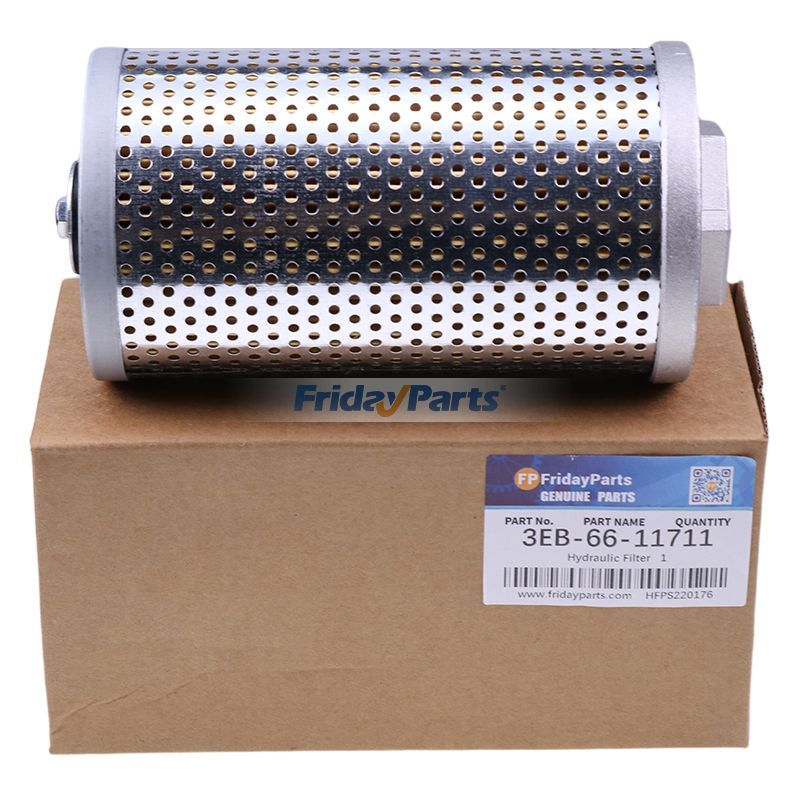 Hydraulikfilter 3EB-66-11711 für Komatsu-Gabelstapler FB10/13RL-11 FB14-18RL-11 FD10/15-16 FD18-17 FD28/30-12 FG30-14