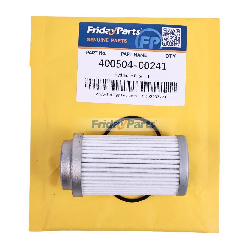 Hydraulic Filter 400504-00241 HY90836 for Doosan Daewoo DX140LC DX160LC-3 DX165W-5 DX180LC-5 DX190W-3 DX210 DX220A DX300LC-3