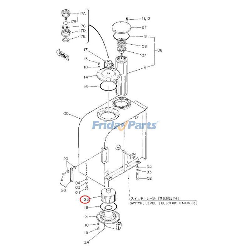 Hydraulikfilterfür BaggerFür HITACHI