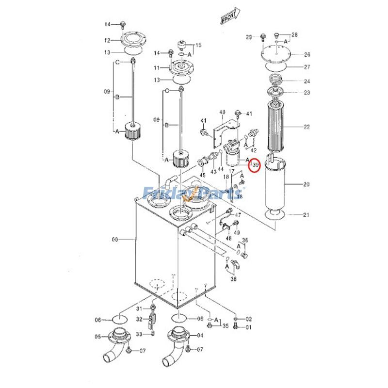 HydraulikfilterFür HITACHI