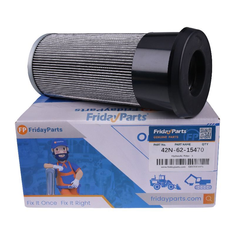 Hydraulikfilter 42N-62-15470 für Komatsu Radlader WB142-5 WB146-5 WB156-5 WB91R-5 WB93R-5 WB93S-5 WB97R-5
