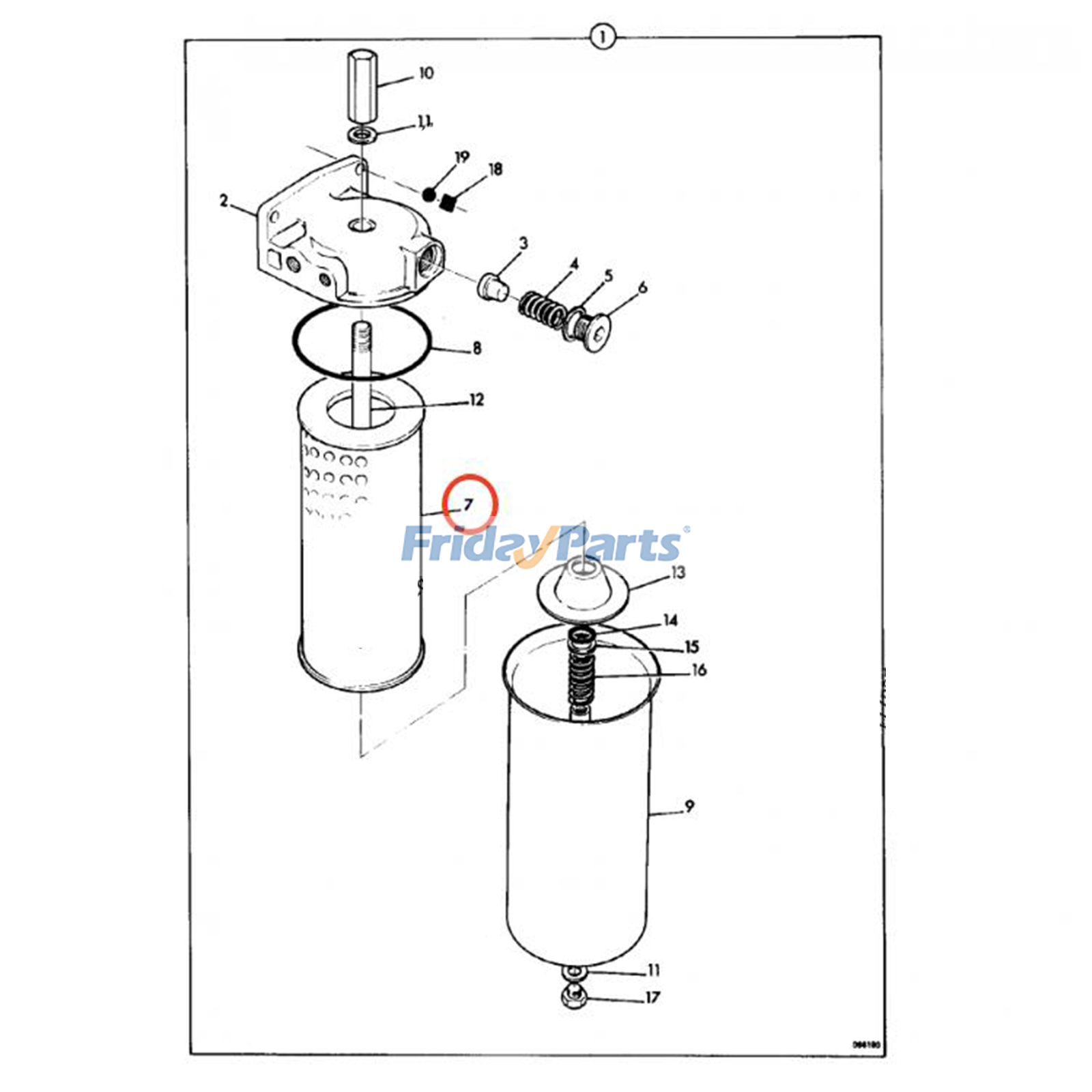 Hydraulic Filter for Excavator,Loader