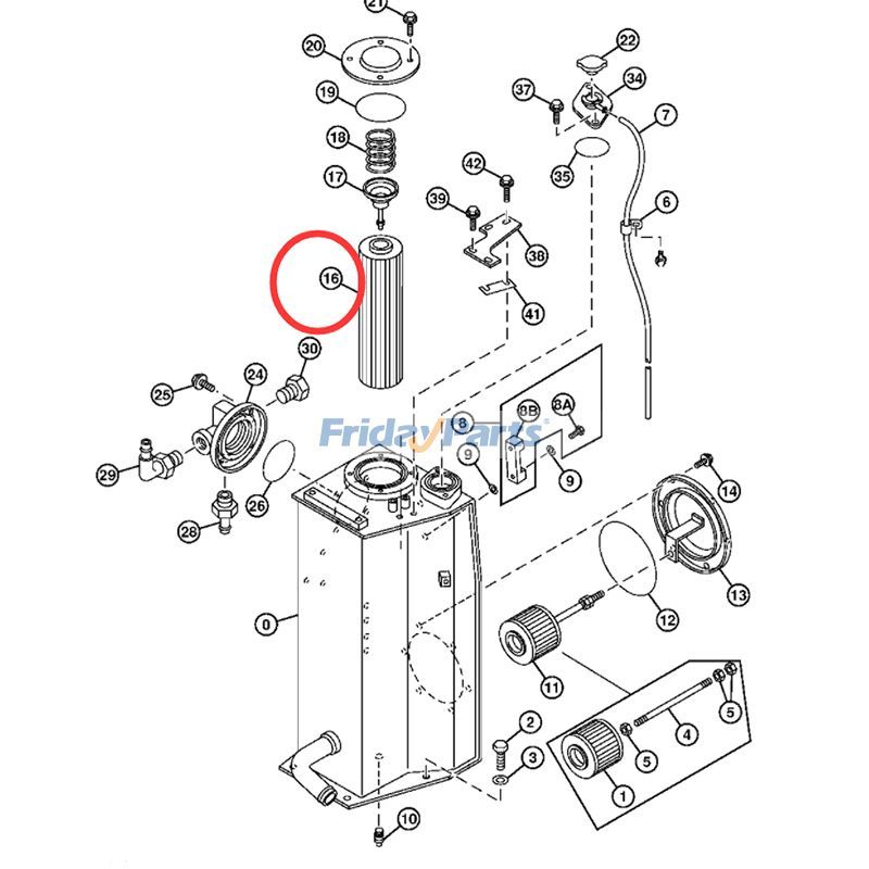 Hydraulikfilter AT308568 für John Deere Motor 4039 4239 Bagger 190 27C 27D 27ZTS 35C 35D 490 50D 50G 60D 70D 80für Für JOHN DEERE