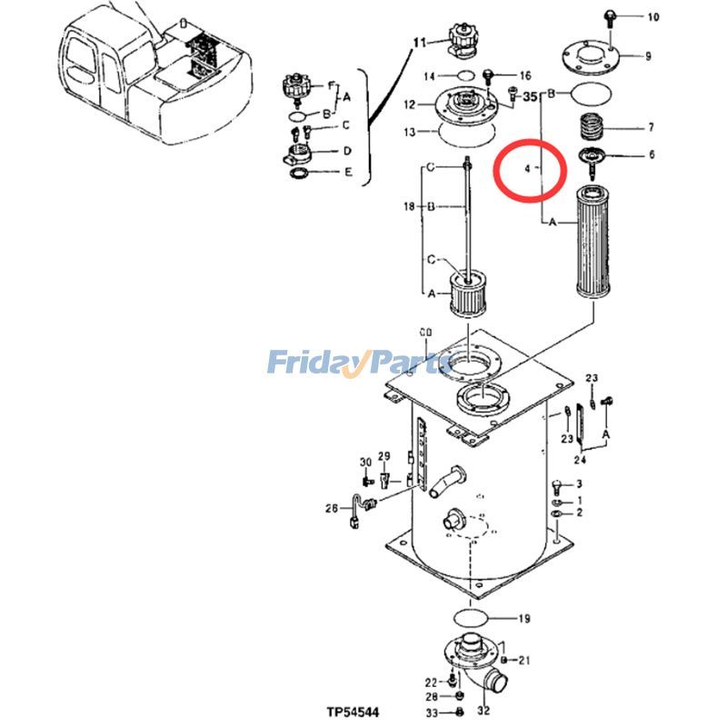 Hydraulic Filter in Stock in China,USA