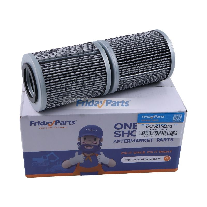 Hydraulic Filter Element YR52V01002P2 for Kobelco Excavator 70SR 70SR-1E  80CS 80MSR-1ES SK55SRX SK70SR-2 SK80CS-1E SK80CS-2 75SR